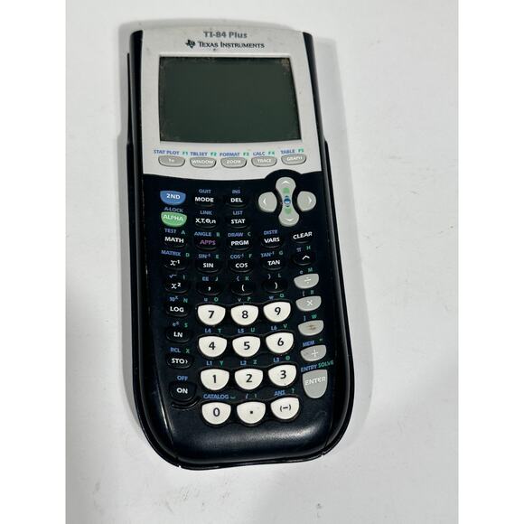 Texas Instruments TI-84 Plus Graphing Calculator Tested Working - Picture 4 of 5